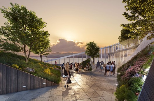 NBBJ Unveils World’s First Anti High-Rise Building – ArchDaily