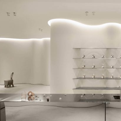 FOG Architecture creates “modern cave” for ToSummer’s Beijing store – Interiors – Dezeen