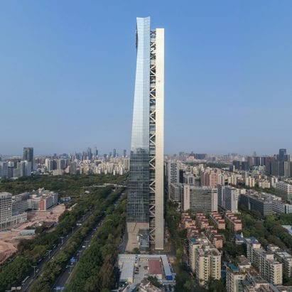 Morphosis creates asymmetrical supertall skyscraper in Shenzhen – Architecture – Dezeen