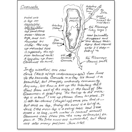 Seven Inca Pucaras on the Bolivian Frontier