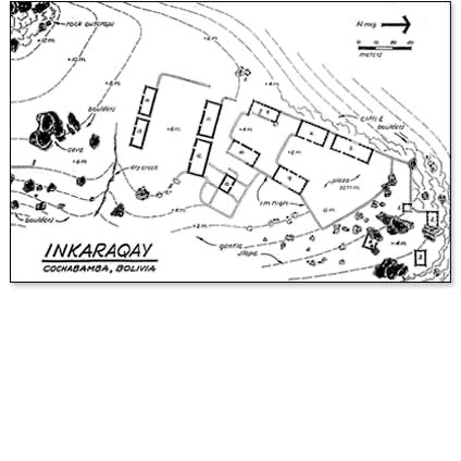 Seven Inca Pucaras on the Bolivian Frontier